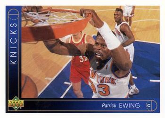 #256 Patrick Ewing - New York Knicks - 1993-94 Upper Deck Basketball