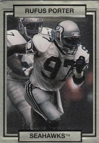 #256 Rufus Porter - Seattle Seahawks - 1990 Action Packed Football
