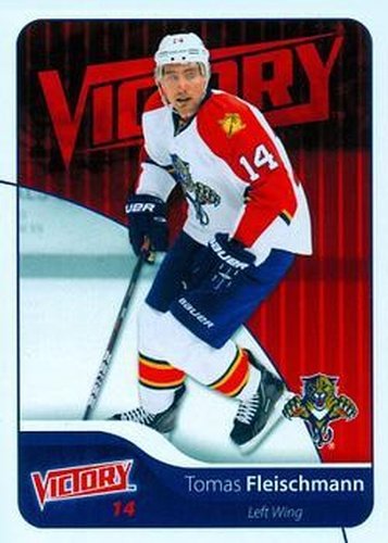 #256 Tomas Fleischmann - Florida Panthers - 2011-12 Upper Deck Victory Update Hockey
