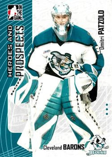 #256 Dmitri Patzold - Cleveland Barons - 2005-06 In The Game Heroes and Prospects Hockey