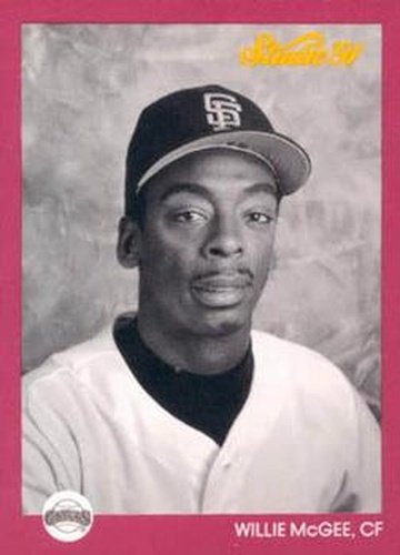 #256 Willie McGee - San Francisco Giants - 1991 Studio Baseball