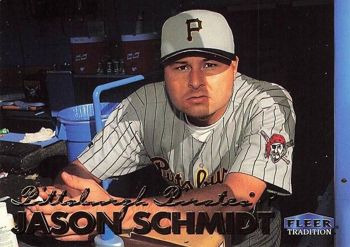 #256 Jason Schmidt - Pittsburgh Pirates - 1999 Fleer Tradition Baseball