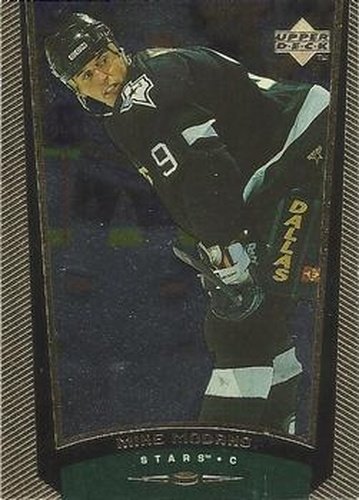 #256 Mike Modano - Dallas Stars - 1998-99 Upper Deck Gold Reserve Hockey