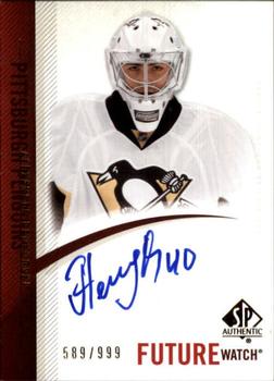#256 Alexander Pechurski - Pittsburgh Penguins - 2010-11 SP Authentic Hockey