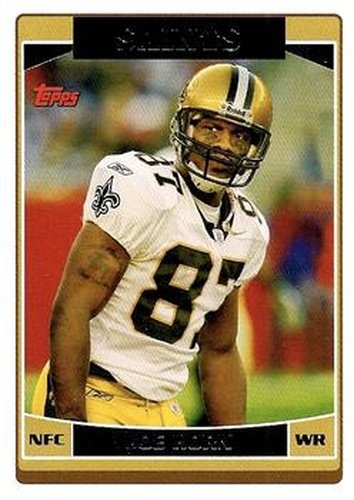 #256 Joe Horn - New Orleans Saints - 2006 Topps Football
