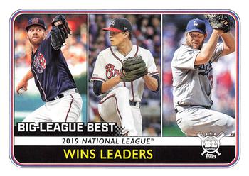 #256 Stephen Strasburg / Max Fried / Clayton Kershaw - Washington Nationals / Atlanta Braves / Los Angeles Dodgers - 2020 Topps Big League Baseball