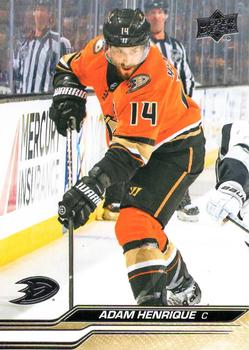 #256 Adam Henrique - Anaheim Ducks -2023-24 Upper Deck Hockey
