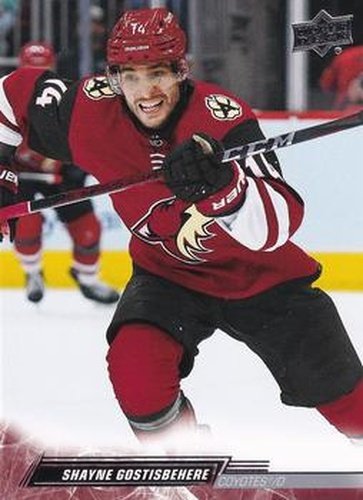 #257 Shayne Gostisbehere - Arizona Coyotes - 2022-23 Upper Deck Hockey