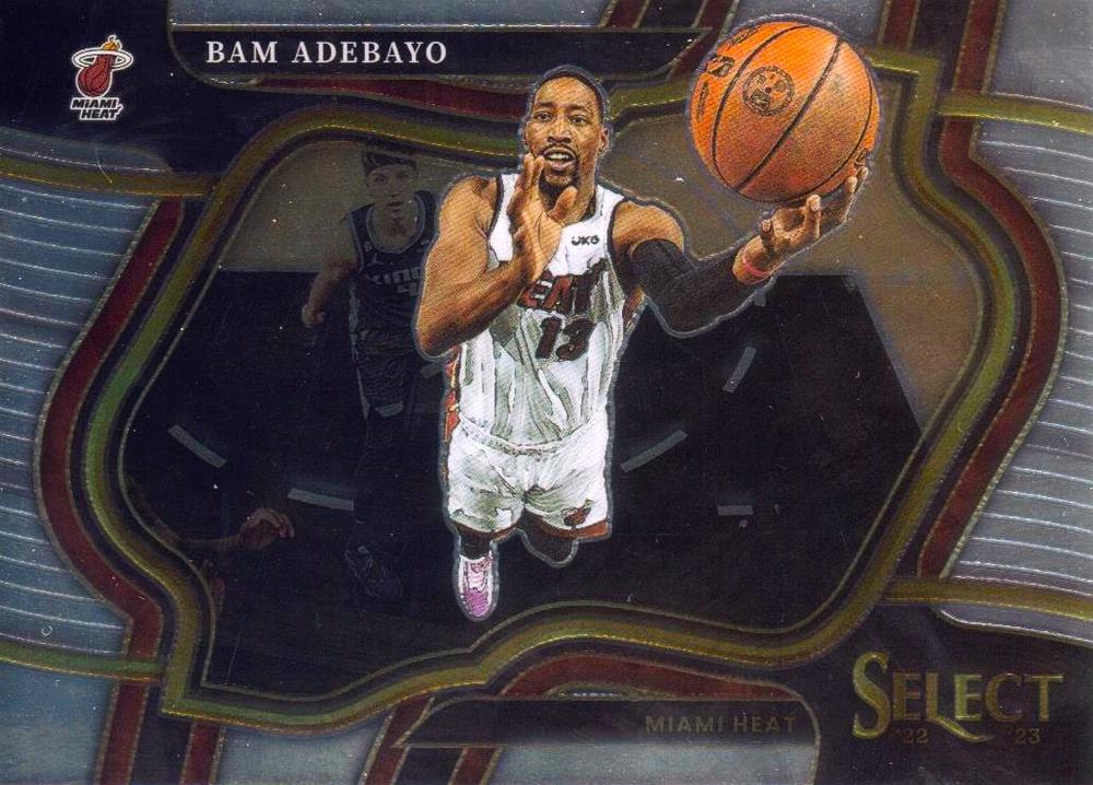 #257 Bam Adebayo - Miami Heat - 2022-23 Panini Select Basketball