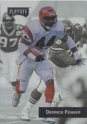 #257 Derrick Fenner - Cincinnati Bengals - 1993 Playoff Football