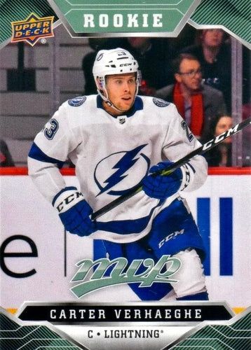 #257 Carter Verhaeghe - Tampa Bay Lightning - 2019-20 Upper Deck MVP Hockey