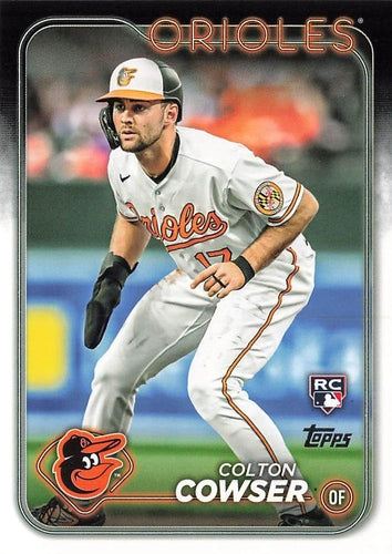 #257 Colton Cowser - Baltimore Orioles - 2024 Topps Baseball