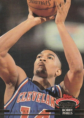 #257 Bobby Phills - Cleveland Cavaliers - 1992-93 Stadium Club Basketball