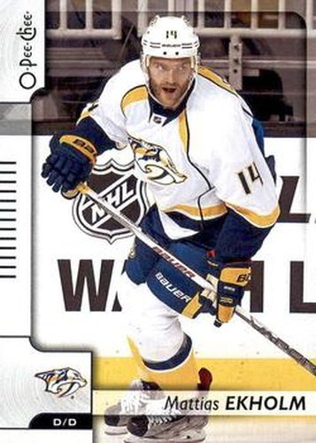 #257 Mattias Ekholm - Nashville Predators - 2017-18 O-Pee-Chee Hockey