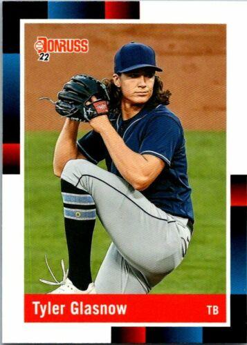 #257 Tyler Glasnow - Tampa Bay Rays - 2022 Donruss Baseball