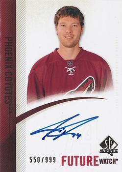 #257 Joe Fallon - Phoenix Coyotes - 2010-11 SP Authentic Hockey