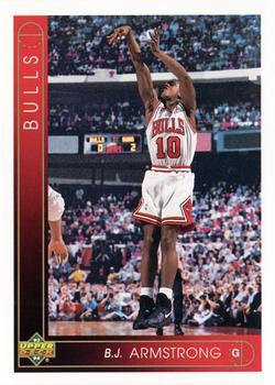 #257 B.J. Armstrong - Chicago Bulls - 1993-94 Upper Deck Basketball