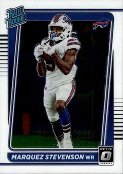 #257 Marquez Stevenson - Buffalo Bills - 2021 Donruss Optic Football