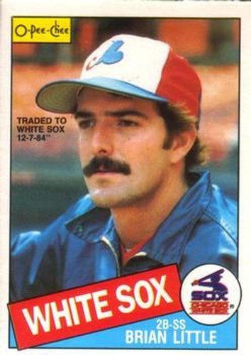 #257 Bryan Little - Chicago White Sox - 1985 O-Pee-Chee Baseball