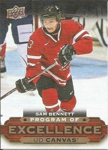 #C257 Sam Bennett - Canada - 2015-16 Upper Deck - UD Canvas Hockey