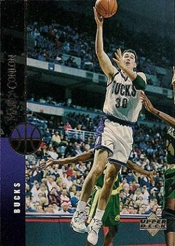 #257 Marty Conlon - Milwaukee Bucks - 1994-95 Upper Deck Basketball