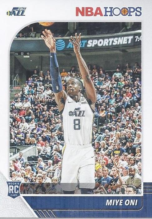 #257 Miye Oni - Utah Jazz - 2019-20 Hoops Basketball