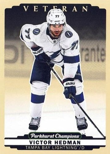 #257 Victor Hedman - Tampa Bay Lightning - 2022-23 Parkhurst Champions Hockey