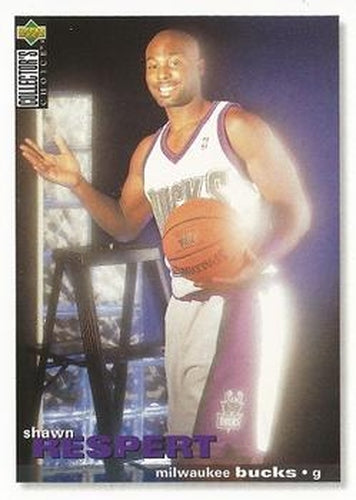 #258 Shawn Respert - Milwaukee Bucks - 1995-96 Collector's Choice Basketball