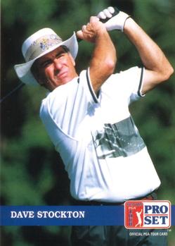 #258 Dave Stockton - 1992 Pro Set PGA Tour Golf