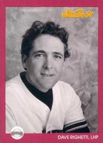 #258 Dave Righetti - San Francisco Giants - 1991 Studio Baseball