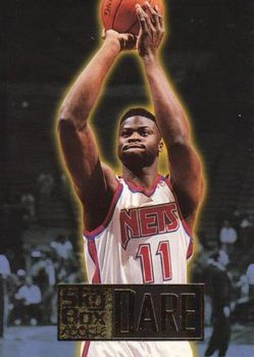 #258 Yinka Dare - New Jersey Nets - 1994-95 SkyBox Premium Basketball
