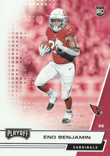 #258 Eno Benjamin - Arizona Cardinals - 2020 Panini Playoff Football