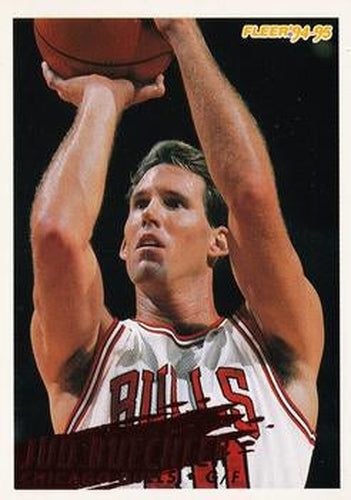 #258 Jud Buechler - Chicago Bulls - 1994-95 Fleer Basketball