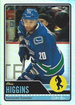 #258 Chris Higgins - Vancouver Canucks - 2012-13 O-Pee-Chee - Rainbow Hockey