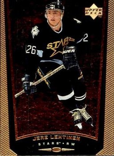#258 Jere Lehtinen - Dallas Stars - 1998-99 Upper Deck Gold Reserve Hockey
