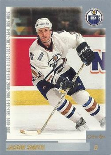 #258 Jason Smith - Edmonton Oilers - 2000-01 O-Pee-Chee Hockey