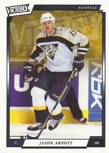 #258 Jason Arnott - Nashville Predators - 2006-07 Upper Deck Victory Update Hockey