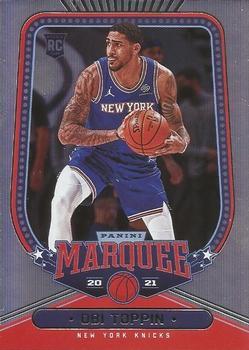 #258 Obi Toppin - New York Knicks - 2020-21 Panini Chronicles Basketball