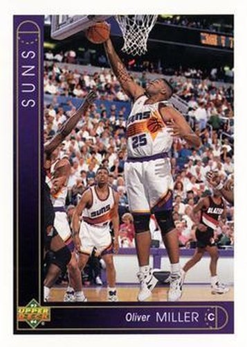 #258 Oliver Miller - Phoenix Suns - 1993-94 Upper Deck Basketball