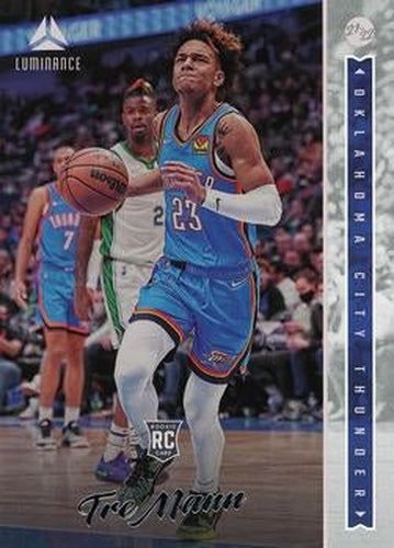 #258 Tre Mann - Oklahoma City Thunder - 2021-22 Panini Chronicles Basketball