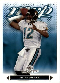 #258 Quinn Gray - Jacksonville Jaguars - 2003 Upper Deck MVP Football