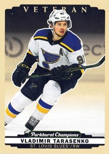 #258 Vladimir Tarasenko - St. Louis Blues - 2022-23 Parkhurst Champions Hockey