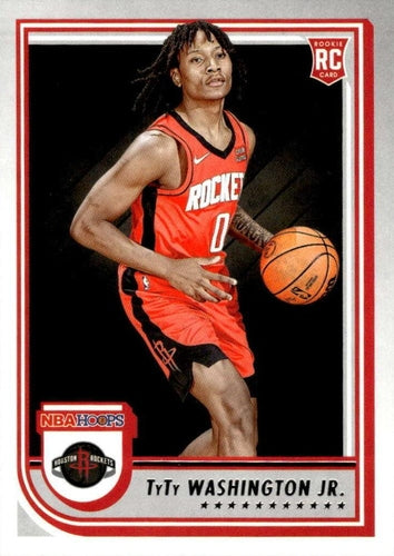 #258 TyTy Washington Jr. - Houston Rockets - 2022-23 Hoops Basketball