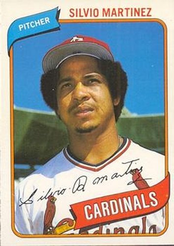 #258 Silvio Martinez - St. Louis Cardinals - 1980 O-Pee-Chee Baseball
