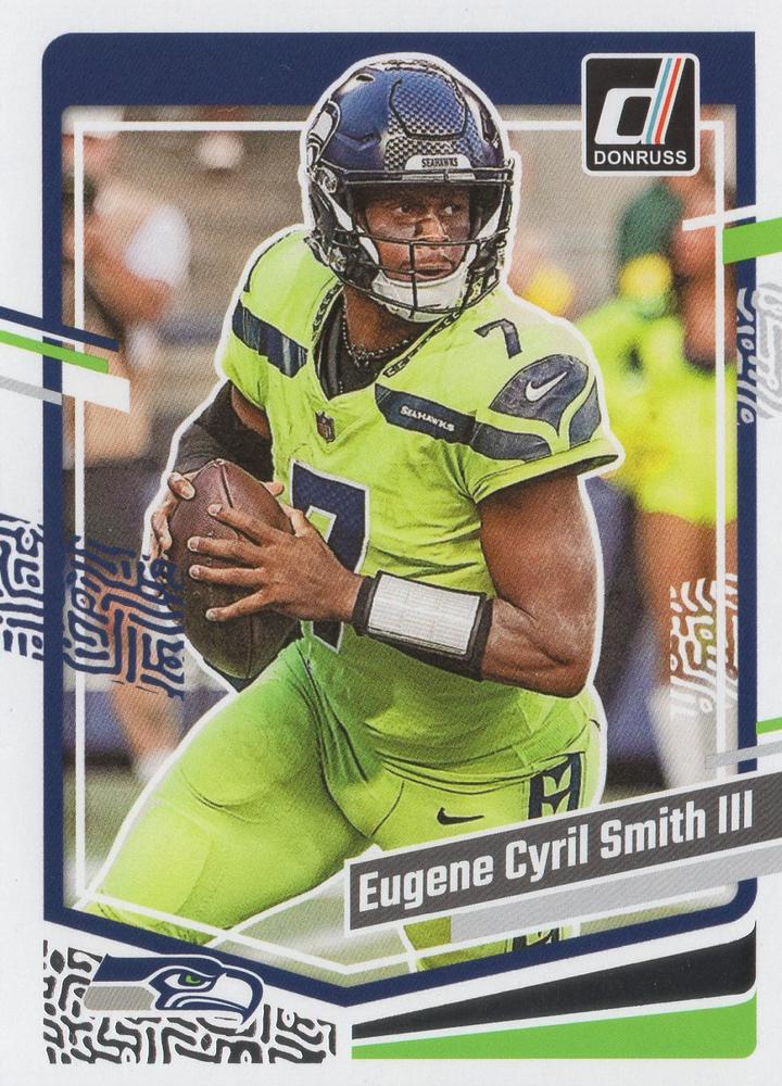 #258b Geno Smith - Seattle Seahawks - 2023 Donruss Football