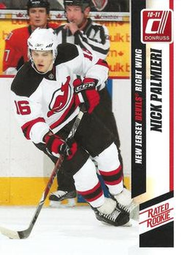#258b Nick Palmieri - New Jersey Devils - 2010-11 Donruss Hockey