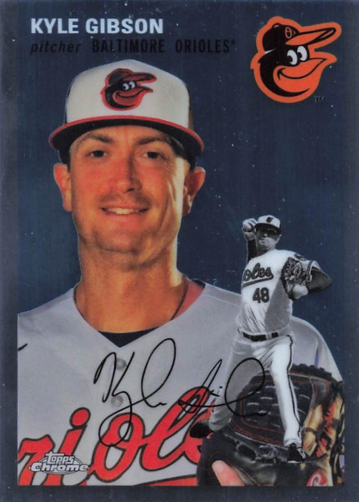 #259 Kyle Gibson - Baltimore Orioles - 2023 Topps Chrome Platinum Anniversary Baseball