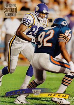 #259 Jake Reed - Minnesota Vikings - 1996 Stadium Club Football