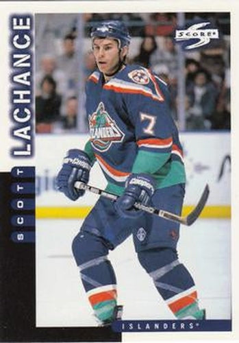 #259 Scott Lachance - New York Islanders - 1997-98 Score Hockey