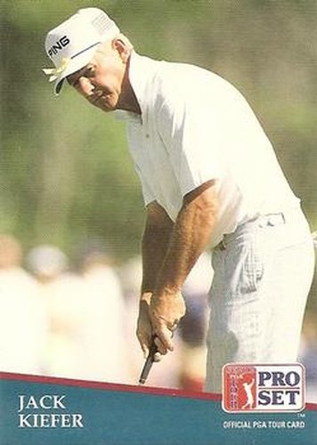 #259 Jack Kiefer - 1991 Pro Set PGA Tour Golf